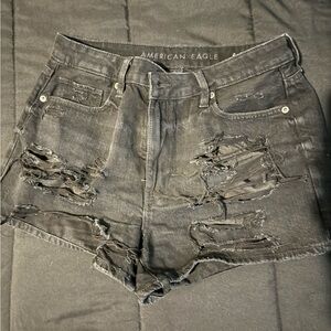 American Eagle Distressed Jean Shorts